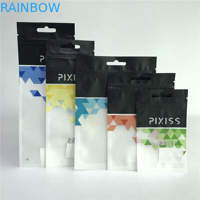 Trois sacs scellés latéraux de Mylar de papier d'aluminium de VMPET 110mic