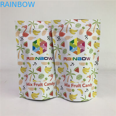 support zip-lock en plastique de GV Mylar de Runtz de l'mauvaise herbe 3.5g vers le haut de sac