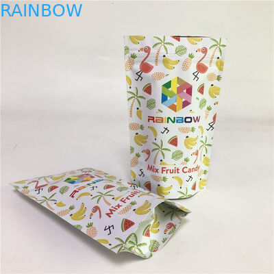 support zip-lock en plastique de GV Mylar de Runtz de l'mauvaise herbe 3.5g vers le haut de sac