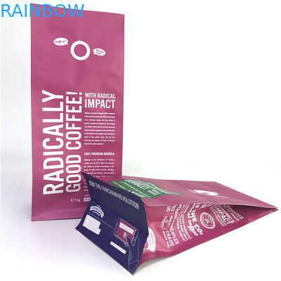 Le gousset latéral libre du papier d'aluminium VMPET BPA met en sac 400ml avec la valve