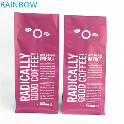 Le gousset latéral libre du papier d'aluminium VMPET BPA met en sac 400ml avec la valve