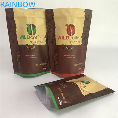 Digital imprimant les sacs disponibles de Matte Aluminum Foil Bags Customized témoins pour l'emballage de café