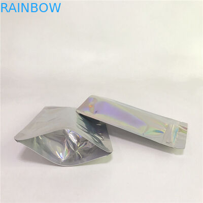 Digital imprimant l'avant clair et les sacs olographes arrières olographes pour l'emballage cosmétique