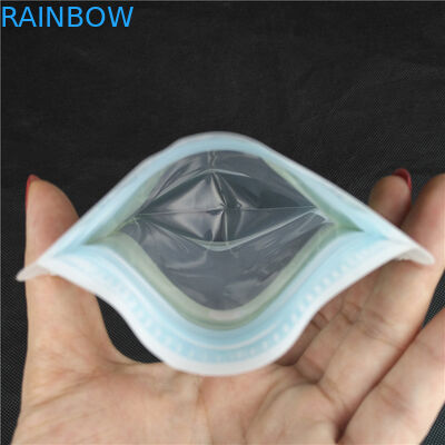 Logo Food Grade Juice Milk de impression formé spécial Jelly Liquid Stand vers le haut des sachets de forme de bouteille