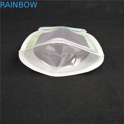 Logo Food Grade Juice Milk de impression formé spécial Jelly Liquid Stand vers le haut des sachets de forme de bouteille