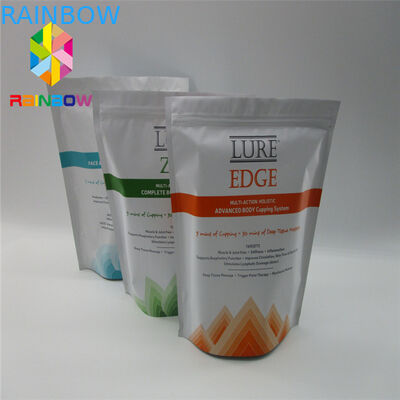 Matte Aluminum Foil Bath Salts admis fait sur commande met en sac le corps frottent les sacs de empaquetage de Mylar