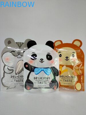 Le support brillant vers le haut des sacs de empaquetage a adapté des sacs aux besoins du client avec la forme spéciale