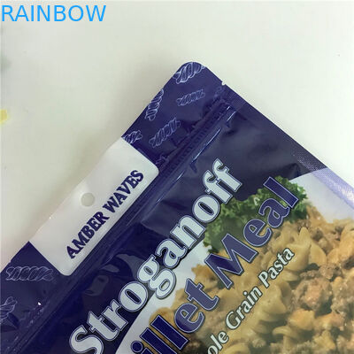 Le support brillant de vente chaude empaquetant des sacs avec la fenêtre MylarPlastic met en sac pour l'emballage de casse-croûte