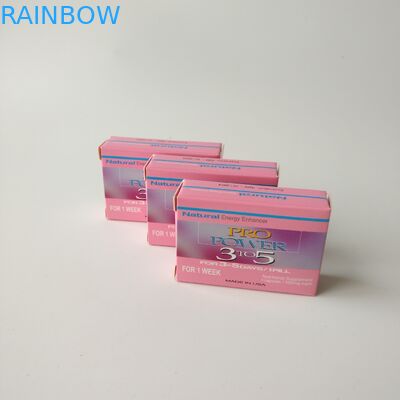 Boîte de papier droite d'emballage de drogue de Tuck End Pharmaceutical Medicine Pill d'onguent médical fait sur commande bon marché en gros