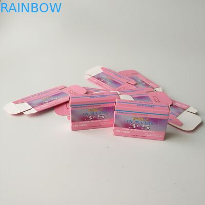 Boîte de papier droite d'emballage de drogue de Tuck End Pharmaceutical Medicine Pill d'onguent médical fait sur commande bon marché en gros