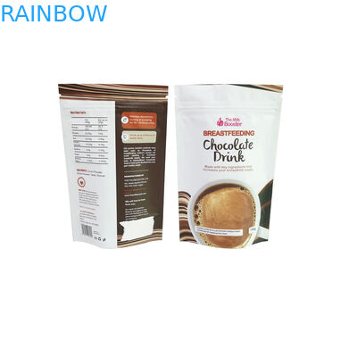 Le support d'impression de Digital vers le haut de la poche de tirette met en sac le sac d'emballage alimentaire de poudre de thé de café