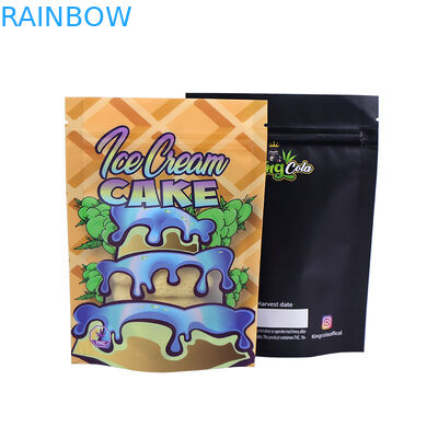 Le sac de Mylar pour CBD sarcle le support gommeux d'emballage d'ours de sucrerie vers le haut du sac de Herb Flower Dry Tobacco Retail de saveur de sac