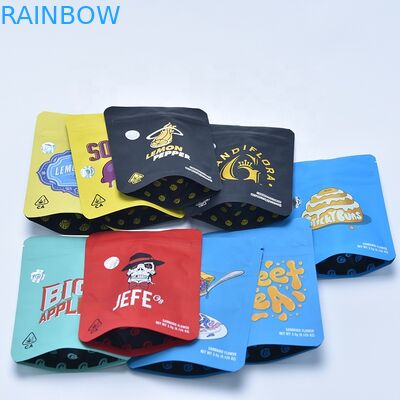 Le sac de Mylar pour CBD sarcle le support gommeux d'emballage d'ours de sucrerie vers le haut du sac de Herb Flower Dry Tobacco Retail de saveur de sac
