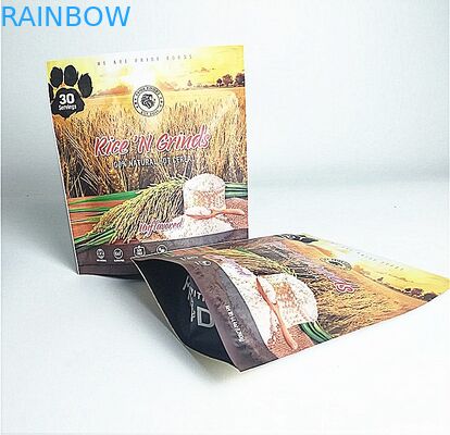 Matte Aluminum Stand adapté aux besoins du client vers le haut des sacs de empaquetage de papier d'aluminium avec la tirette