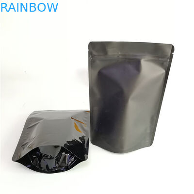 Support admis fait sur commande mat ou brillant de papier d'aluminium vers le haut des poches avec la tirette