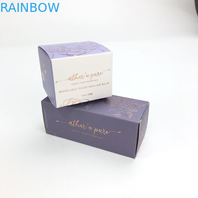 Label fait sur commande imprimant la boîte pliable d'emballage de papier pour des bouteilles de l'huile 10ml essentielle