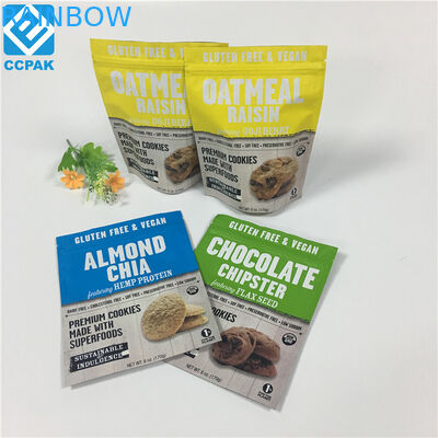 La poche rescellable de nourriture met en sac avec la serrure Pakcgaing de fermeture éclair met en sac pour le fruit sec d'écrous