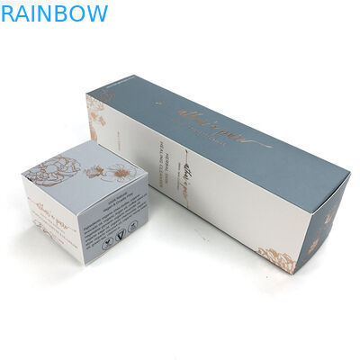 L'emballage de boîte de papier pour l'huile essentielle met le carton en bouteille blanc d'aluminium chaud de petites cases