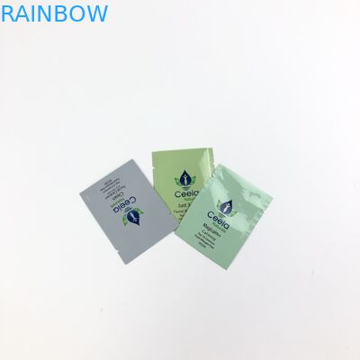 Poche plate transparente de petits bijoux en plastique de sac d'emballage de bracelet d'anneau de cheveux