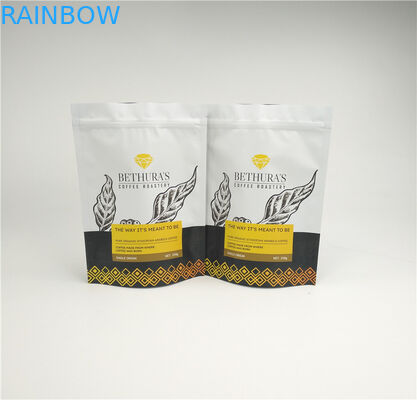 sac latéral réutilisable de Mylar de gousset de 140mic MOPP pour des grains de café