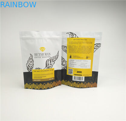 sac latéral réutilisable de Mylar de gousset de 140mic MOPP pour des grains de café