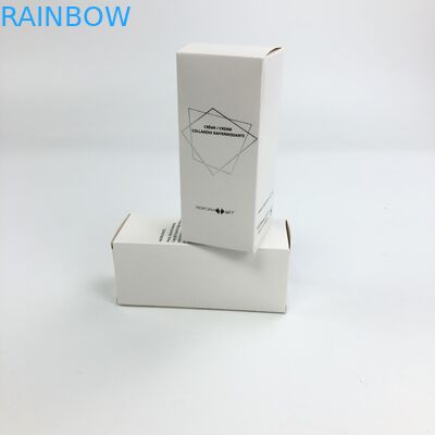 Carton blanc de estampillage chaud fait sur commande en gros de Matt Film With 350g pour l'emballage cosmétique de boîte de papier de cil de nourriture témoin