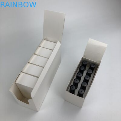 Le film brillant fait sur commande NON non imprimé avec le carton blanc d'épaisseur de 350g 400g pour Spary cosmétique met l'emballage en bouteille de boîte de papier