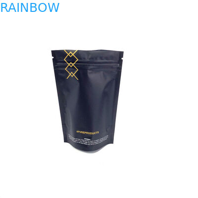 Doypack de empaquetage de café en gros avec les sacs faits sur commande de serrure de fermeture éclair de valve