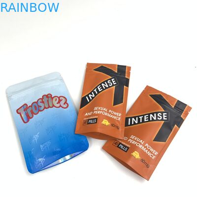 De support poches rescellables faites sur commande avec la tirette pour l'emballage en aluminium de poche d'aliment pour bébé de sachet