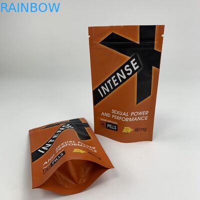 De support poches rescellables faites sur commande avec la tirette pour l'emballage en aluminium de poche d'aliment pour bébé de sachet