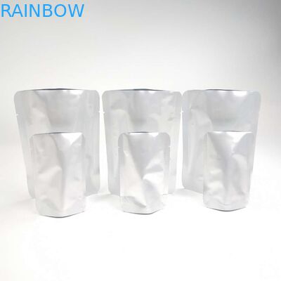 La soudure à chaud rescellable faite sur commande AL Material AUCUN sacs de papier aluminium de scelleur de Doypack de tirette tiennent les sacs liquides d'alcool de poche