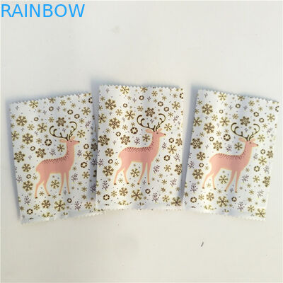 Sac d'emballage de snack-bar de MOPP CMYK 150micron avec le bord déchiqueté