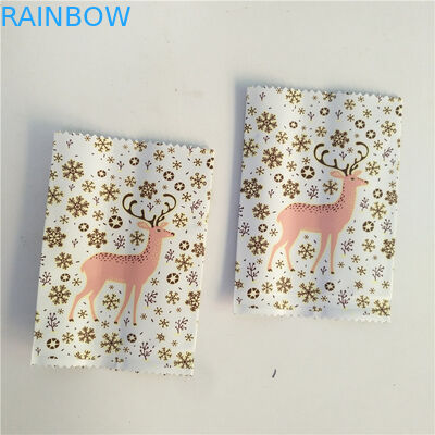 Sac d'emballage de snack-bar de MOPP CMYK 150micron avec le bord déchiqueté