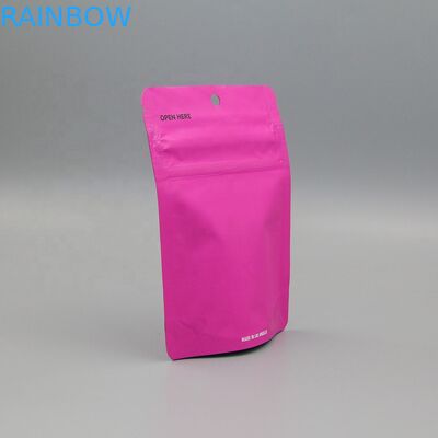 Poche zip-lock 200mic de Mylar de sucrerie triple de la tirette CBD