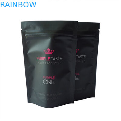 la preuve d'odeur de 14g 28g a imprimé le sac de l'aluminium CBD Mylar avec le zip-lock