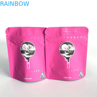 L'emballage gommeux courant admis par coutume met en sac le support de toucher doux vers le haut des sacs