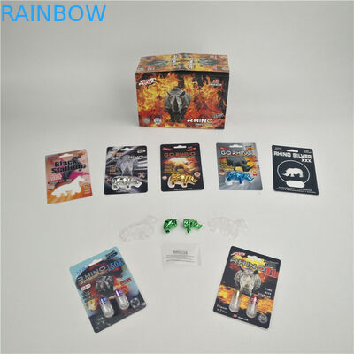 Gravure imprimant la capsule de BUTIN de magnum de carte de boursouflure de 90mic 3d