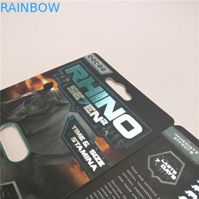 Gravure imprimant la capsule de BUTIN de magnum de carte de boursouflure de 90mic 3d