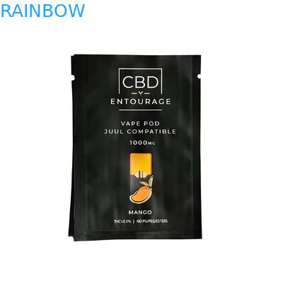 Le zip-lock thermoscellable de preuve d'odeur de CMYK 200mic met en sac FDA