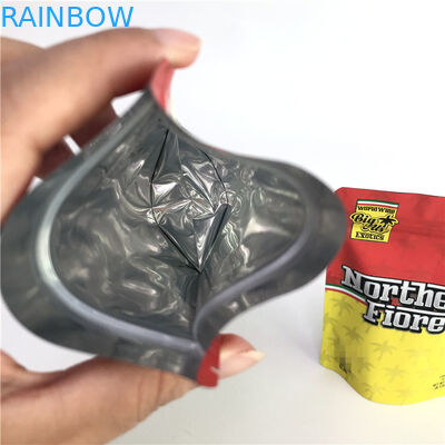 Le PE gommeux CMYK 180mic de Mylar de fines herbes tiennent l'impression offset de sac