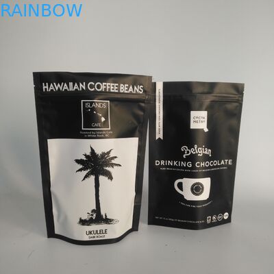 Sac 100mircon de tirette de papier d'aluminium de Matt Gold VMPET 300g