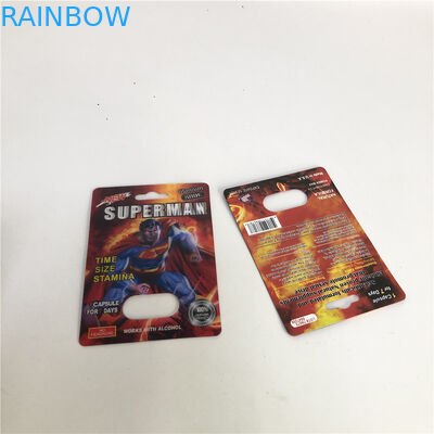 Carte lenticulaire en plastique gravante en refief 10mm de la boursouflure 3d