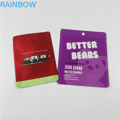 Sac zip-lock de Mylar de papier aluminium de VMPET MOPP 100mircon