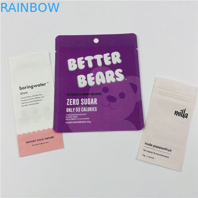 Sac zip-lock de Mylar de papier aluminium de VMPET MOPP 100mircon