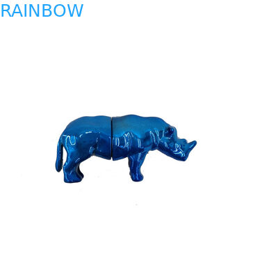 Forme en plastique de cheval de bouteilles d'amélioration sexuelle de la panthère CMRK de rhinocéros