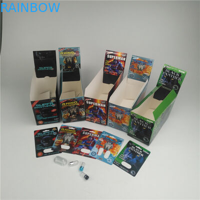 Carte de boursouflure de GV 200mic 3d pour les pilules masculines 500K 600k