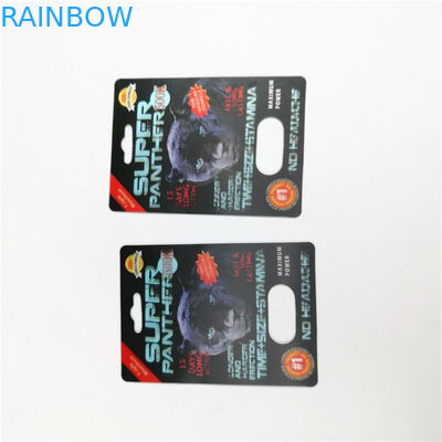 Tableau blanc des cartes 350g de la boursouflure 3d du rhinocéros 69 avec la boîte de papier d'affichage