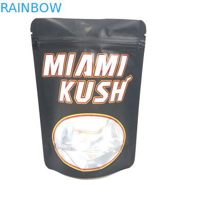 Emballage sans danger pour les enfants de poche d'aluminium de Mylar de 1/8oz 3.5g CBD de sortie faite sur commande de Cr pour Gummies