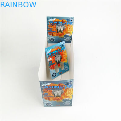 Rhinocéros superbe 600K 700K d'emballage de carte de boursouflure de panthère