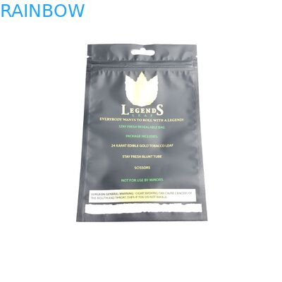 Sac rescellable de serrure de fermeture éclair de Matte Film MOPP VMPET pour le tabac de cigarette